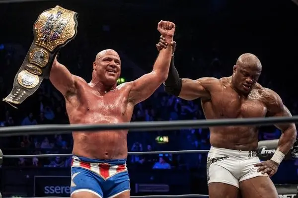 Kurt Winning The TNA World Heavyweight Championship