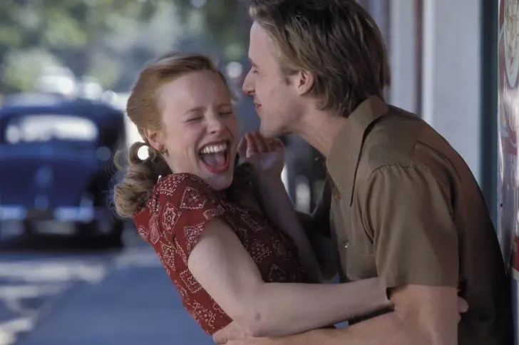 Rachel McAdams & Ryan Gosling –  The Notebook  (2004)